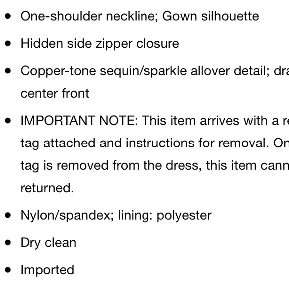 💥 Flash Sale💥Calvin Klein 1Shoulder Evening Gown - Picture 2 of 7